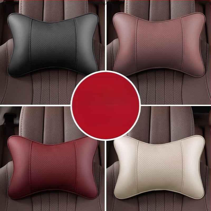 Automašīnas galvas balsta spilvens ar ārējo dabīgu šķiedru apdari, vilnas pildījums, saderīgs ar BYD, karikatūras stils, vasaras lietošanai