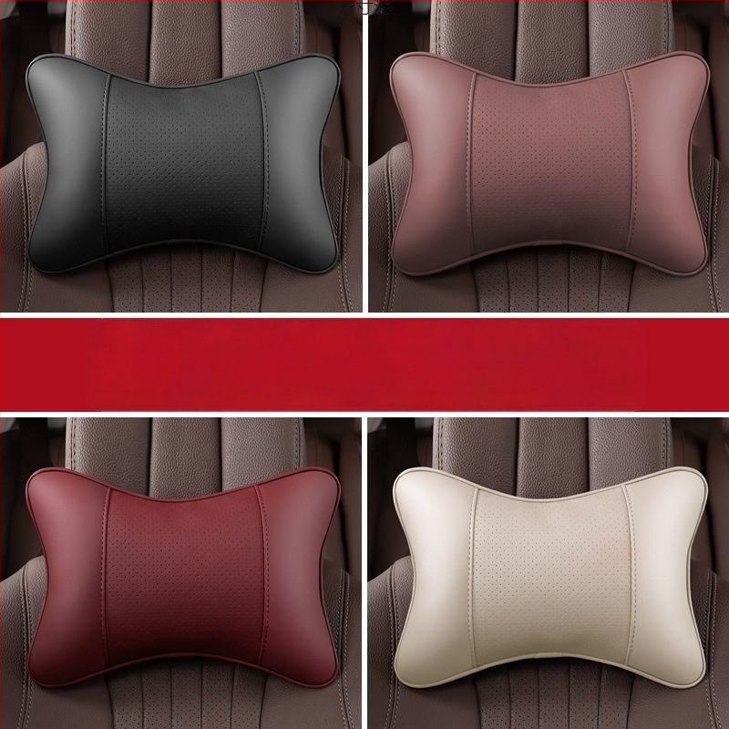 Automašīnas galvas balsta spilvens ar ārējo dabīgu šķiedru apdari, vilnas pildījums, saderīgs ar BYD, karikatūras stils, vasaras lietošanai
