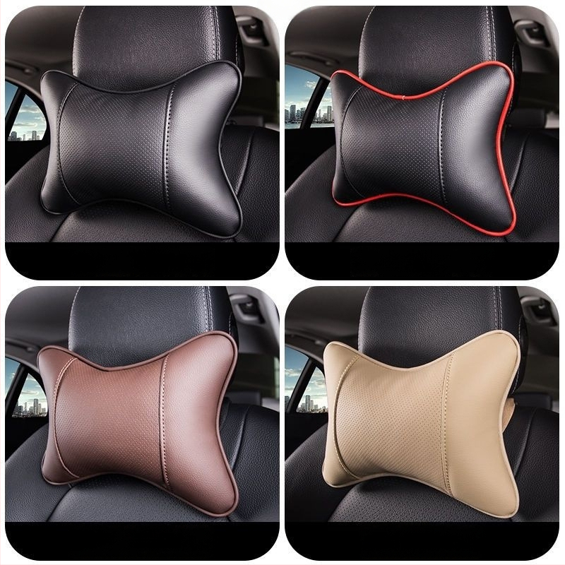 Automašīnas galvas balsta spilvens ar ārējo dabīgu šķiedru apdari, vilnas pildījums, saderīgs ar BYD, karikatūras stils, vasaras lietošanai