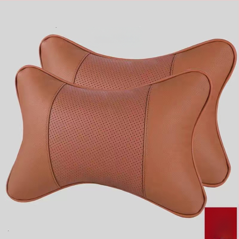 Automašīnas galvas balsta spilvens ar ārējo dabīgu šķiedru apdari, vilnas pildījums, saderīgs ar BYD, karikatūras stils, vasaras lietošanai