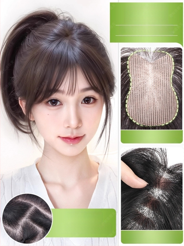 Mei Zhi Zhi GM911/GM9511 Vlasy z hodvábnych vlákien vysokou teplotu, rovný doplnok pre ženy