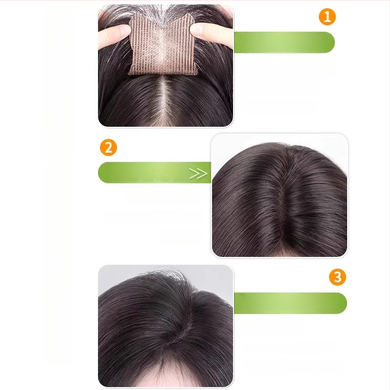 Mei Zhi Zhi GM911/GM9511 Vlasy z hodvábnych vlákien vysokou teplotu, rovný doplnok pre ženy