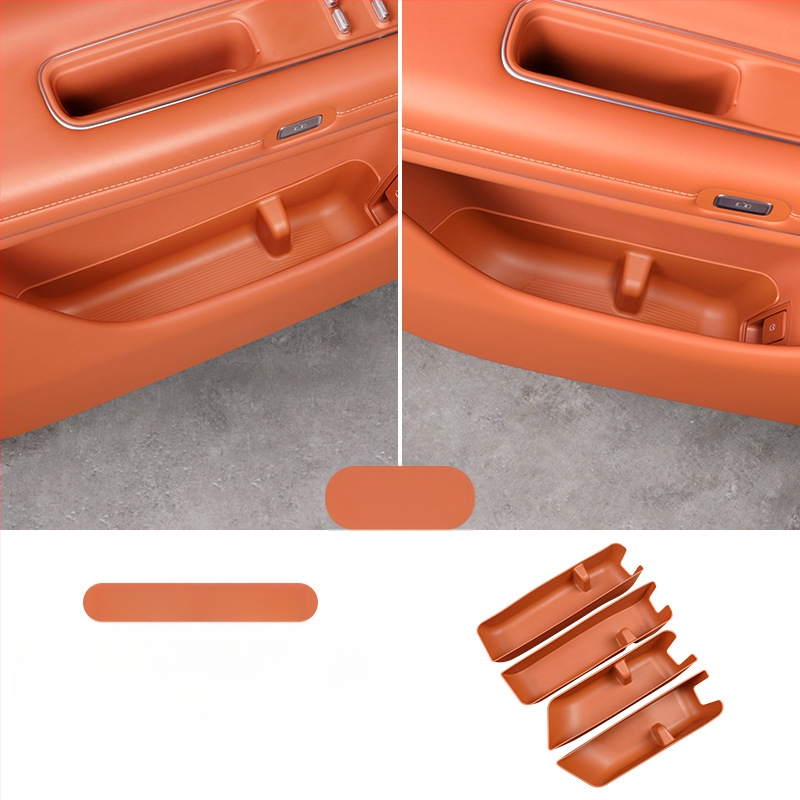 Box na skladovanie do dverí auta so silikónovou protišmykovou podložkou, kompatibilné s Wenjie M9; možnosti prispôsobenia k dispozícii.