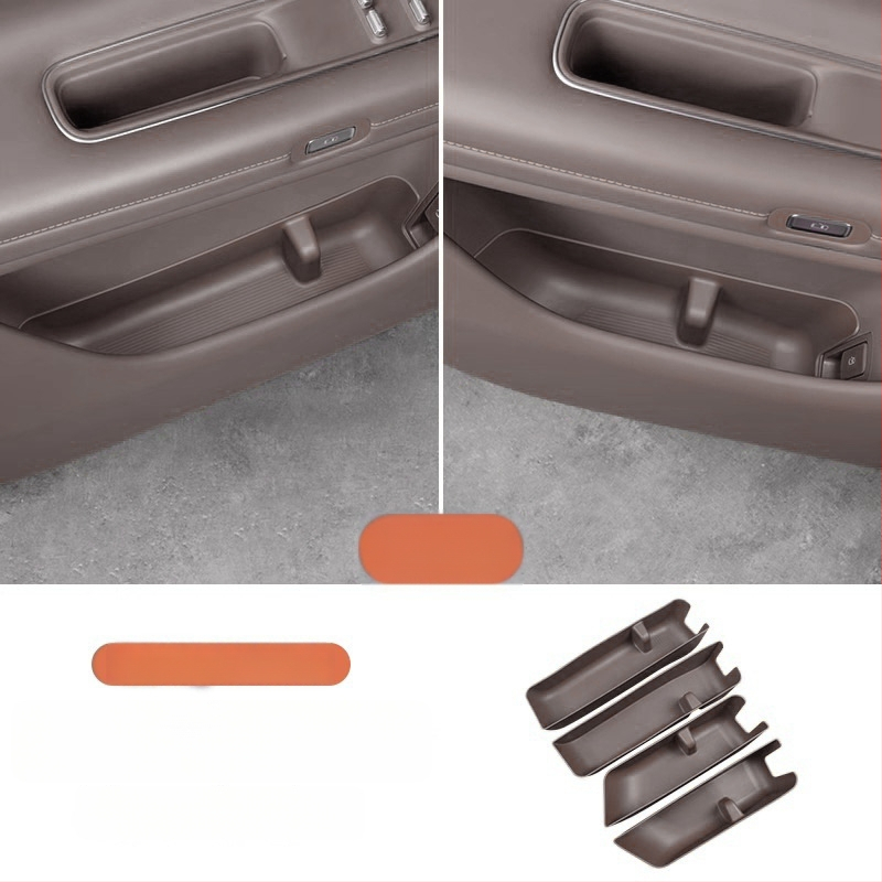Box na skladovanie do dverí auta so silikónovou protišmykovou podložkou, kompatibilné s Wenjie M9; možnosti prispôsobenia k dispozícii.