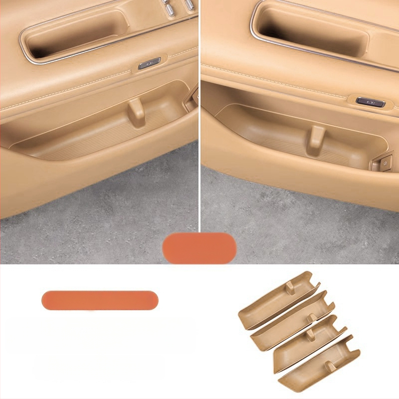 Box na skladovanie do dverí auta so silikónovou protišmykovou podložkou, kompatibilné s Wenjie M9; možnosti prispôsobenia k dispozícii.