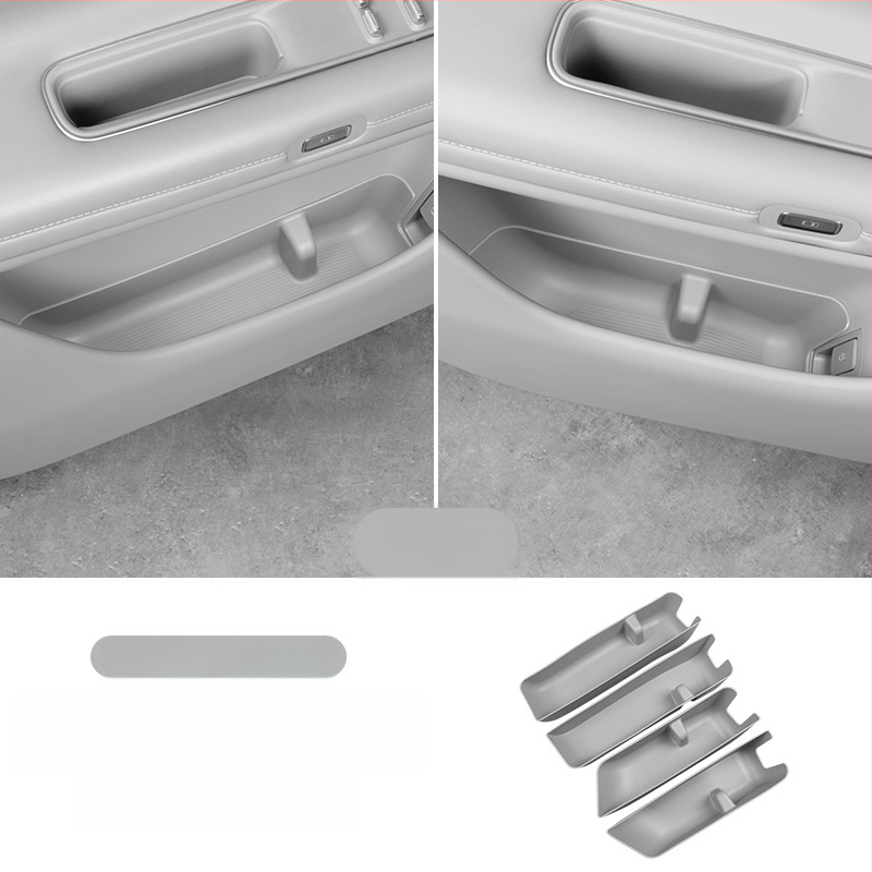 Box na skladovanie do dverí auta so silikónovou protišmykovou podložkou, kompatibilné s Wenjie M9; možnosti prispôsobenia k dispozícii.