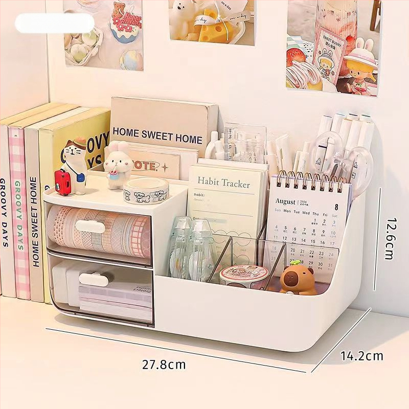 Kõverdatud laua pliiatsihoidik – metallist, kaasaegne minimalistlik stiil, maht 1 L, ühtlane muster