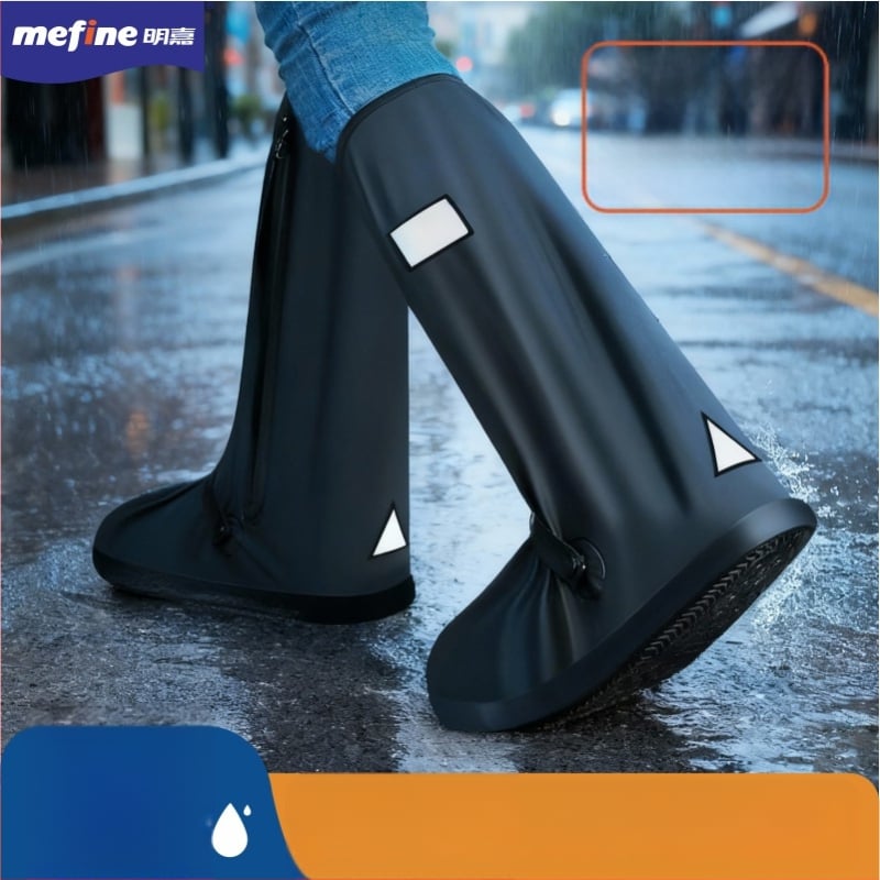 Dospelé návleky na topánky – vodeodolné, protišmykové, odolné voči opotrebeniu, Mefine