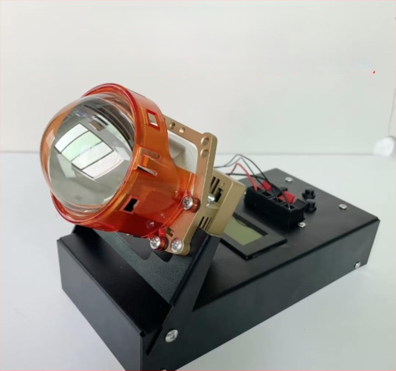 Дисплей кутия/стойка за автомобилни LED фарове, PC материал, 12V, LED източник на светлина, живот на светлината 10000 ч