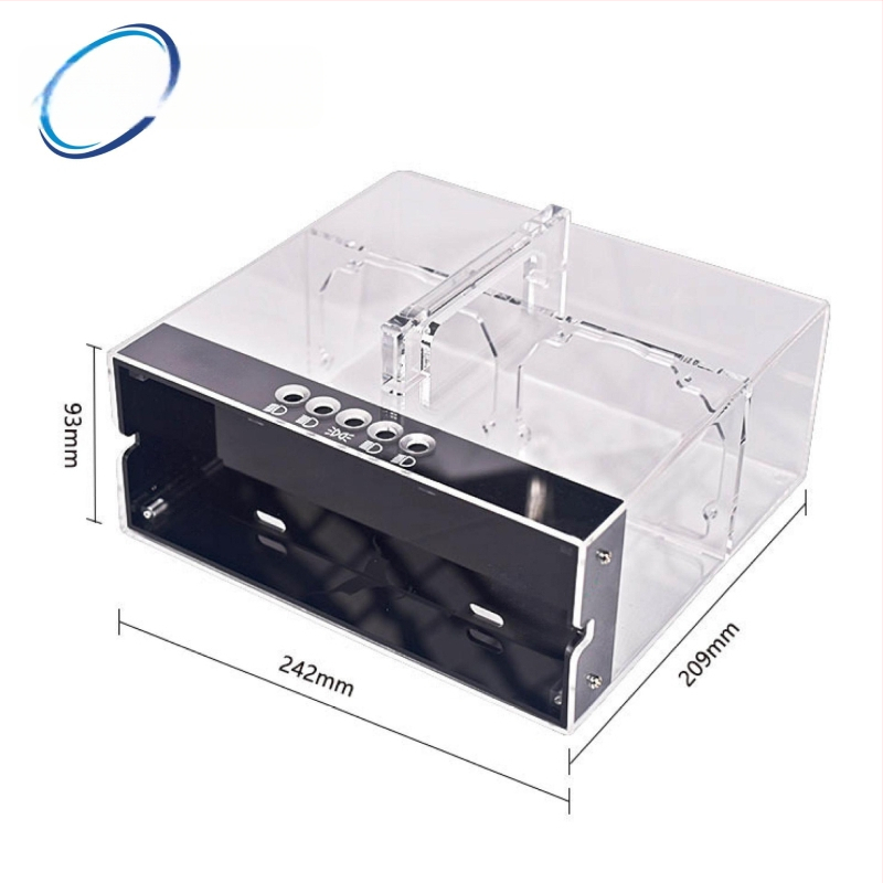 Дисплей кутия/стойка за автомобилни LED фарове, PC материал, 12V, LED източник на светлина, живот на светлината 10000 ч