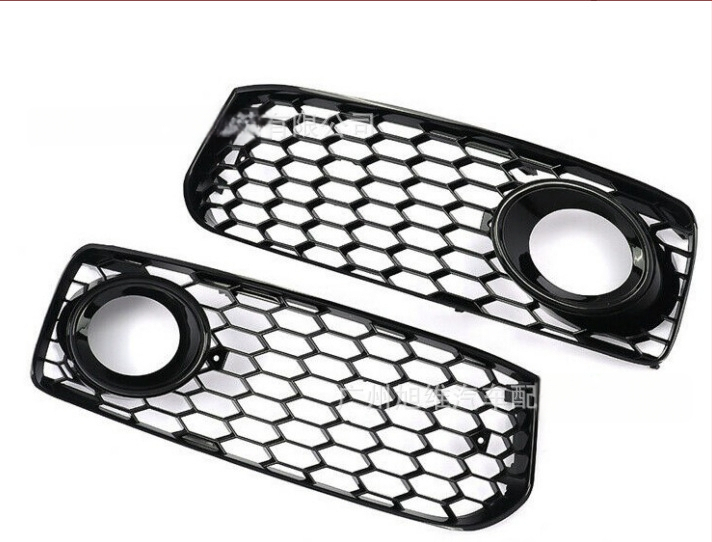 Рамка за фарове за мъгла и долна решетка за Audi A5/S5/B8 RS5 S-Line 2-дверно купе — ABS пластмаса, персонализирана обработка