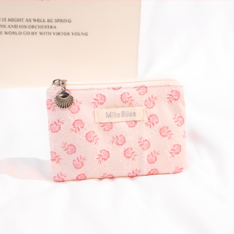 Make-up taška s veľkou kapacitou, skladacia, kvetinový vzor, mestský minimalistický štýl
