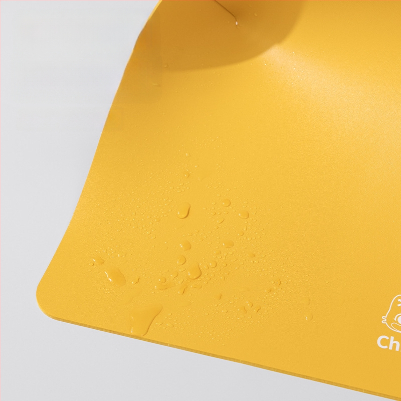 Nahktoidumat kassidele — veekindel libisemisvastane toidumat, pool-sulgunud disain, mudel DZ, Hengwei