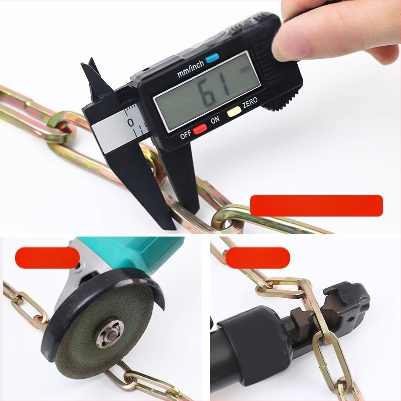 Ratta varastamise vastu kettlukustus ZXCBLS, sulamterasest, 800 g