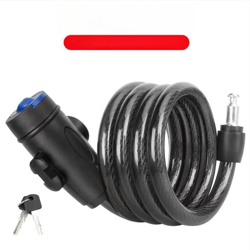 Slaptažodžio užraktas dviraciui su lydinio grandinine kabeliu – nešiojamas, skirtas dviračiams, elektriniams dviračiams, motociklams ir kalnų dviračiams