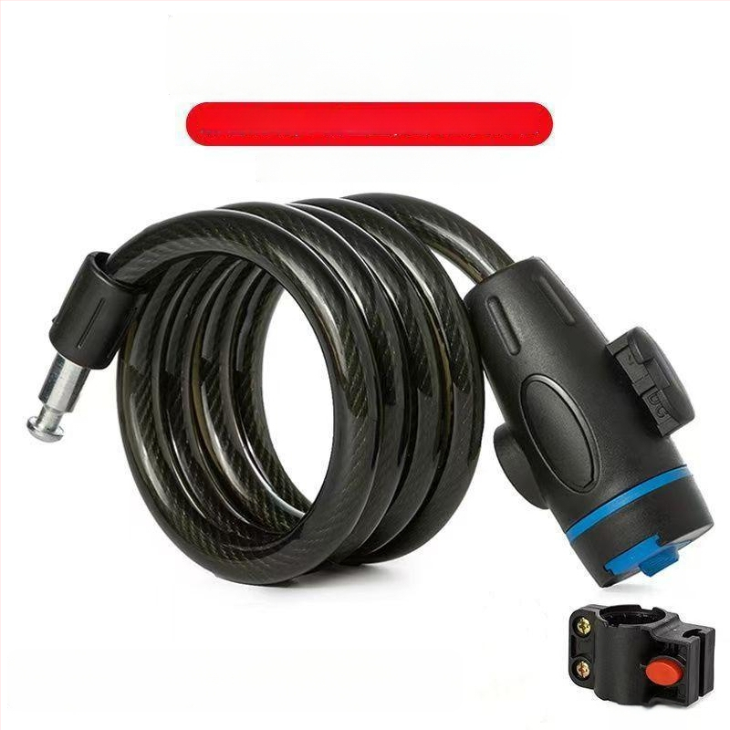 Slaptažodžio užraktas dviraciui su lydinio grandinine kabeliu – nešiojamas, skirtas dviračiams, elektriniams dviračiams, motociklams ir kalnų dviračiams