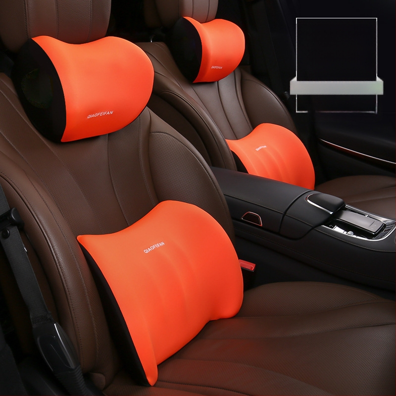 Automobiļa galvas balsta un jostas atbalsta komplekts ar atmiņas putām