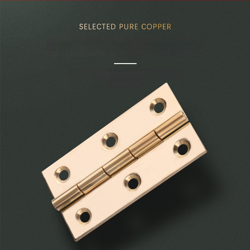 Meďový pánt pre skrinky (Značka: Tianlin; Štýl: Moderný minimalistický; Materiál: Meď; Vhodné pre dvere skriniek z masívneho dreva)