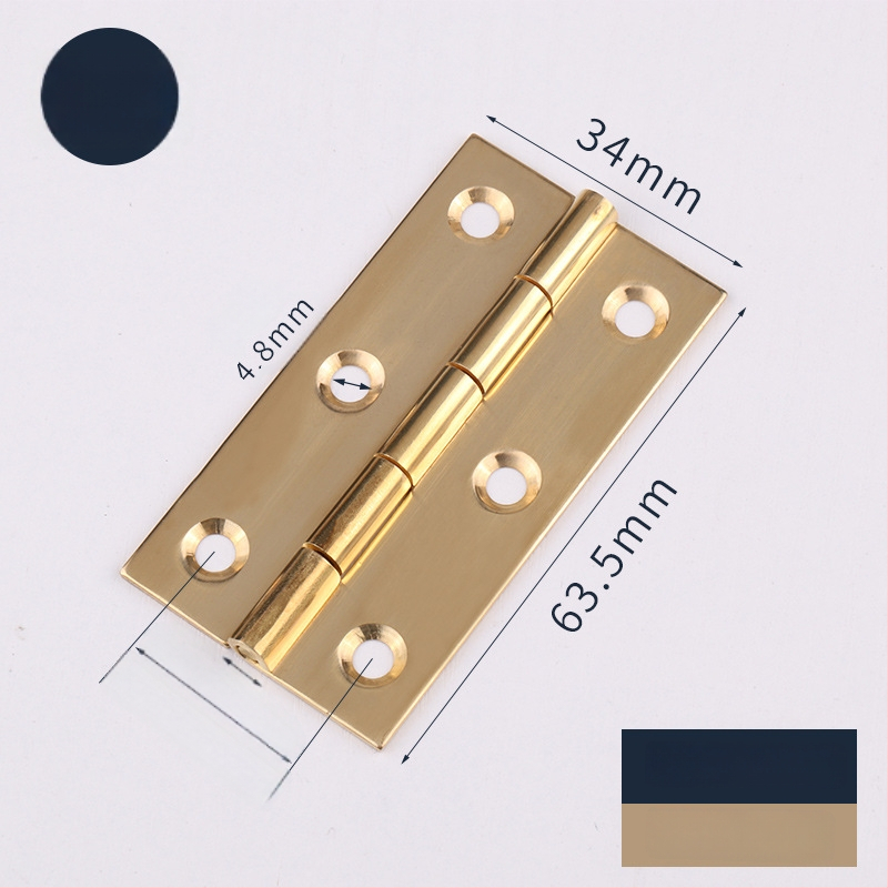 Meďový pánt pre skrinky (Značka: Tianlin; Štýl: Moderný minimalistický; Materiál: Meď; Vhodné pre dvere skriniek z masívneho dreva)