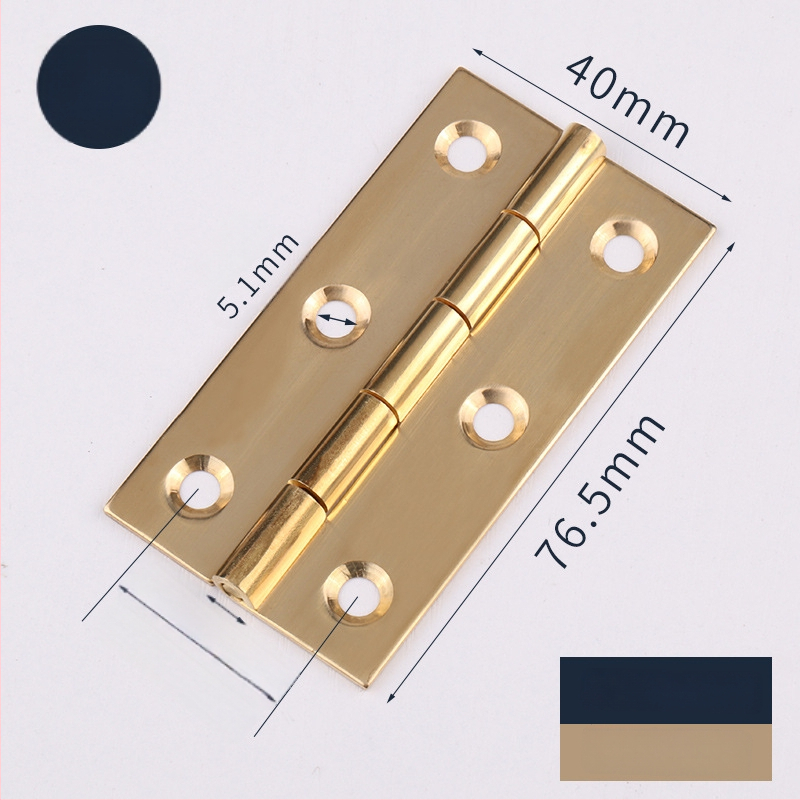 Meďový pánt pre skrinky (Značka: Tianlin; Štýl: Moderný minimalistický; Materiál: Meď; Vhodné pre dvere skriniek z masívneho dreva)