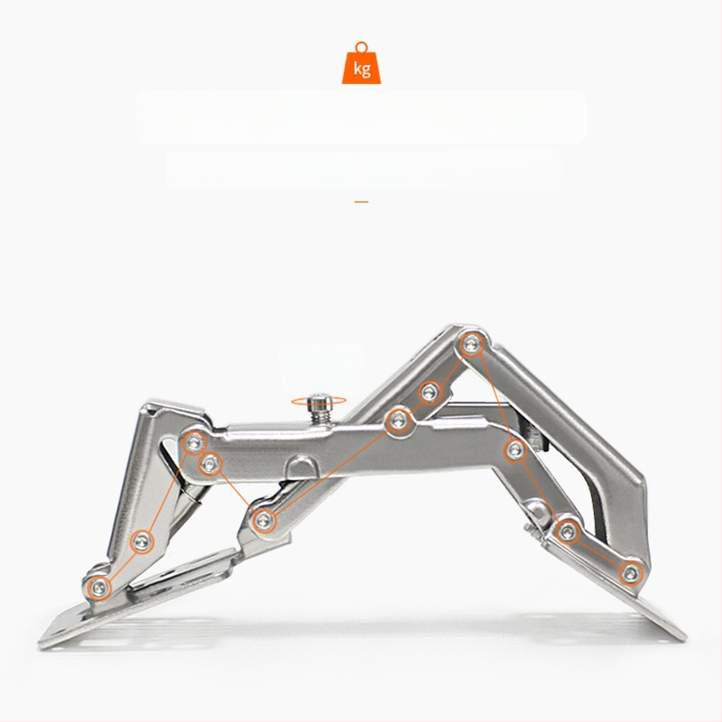 Skriňový dverový pánt – hydraulické tlmenie, bez otvorov, za studena valcovaná oceľ, niklované, model A1