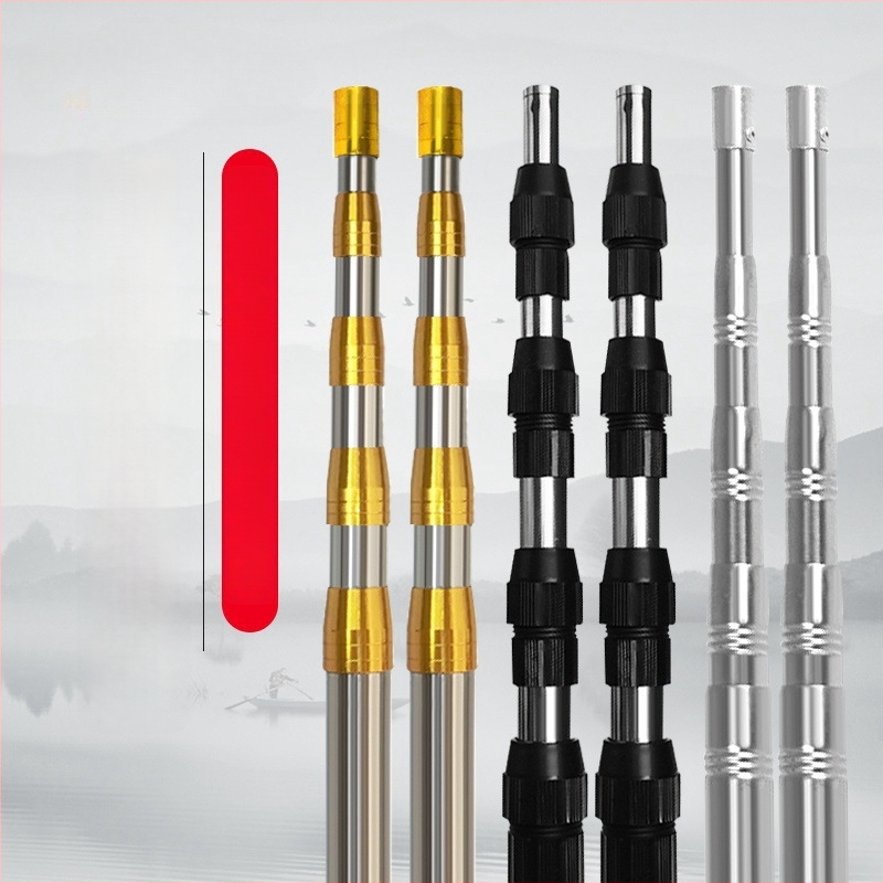 Roostevabast terasest dip-võrgu vartikas, teleskoopiline fikseerimispositsioon, vastupidav tugevdatud disain