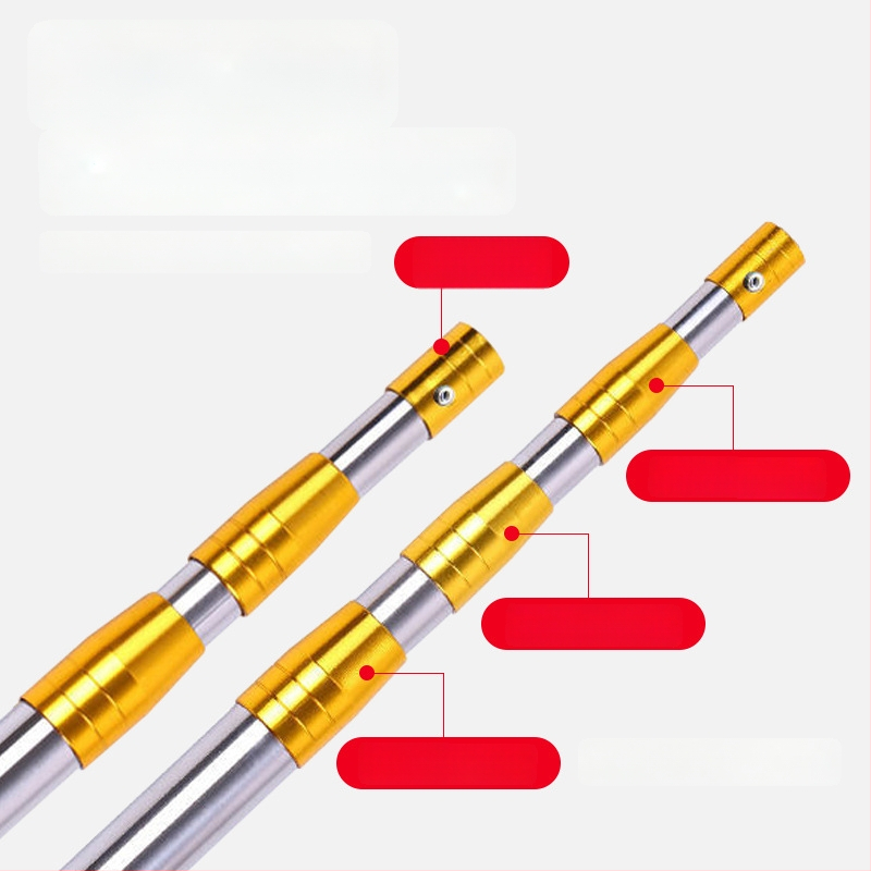 Roostevabast terasest dip-võrgu vartikas, teleskoopiline fikseerimispositsioon, vastupidav tugevdatud disain