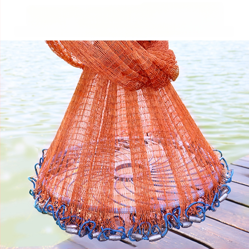 Diskisti stiilis heitvõrk – käsirelva heide, kergelt heitvad pöörlev võrk kalapüügiks – bränd Tado, päritolu Hiina, kalapüügi varustus, 2020 kevad