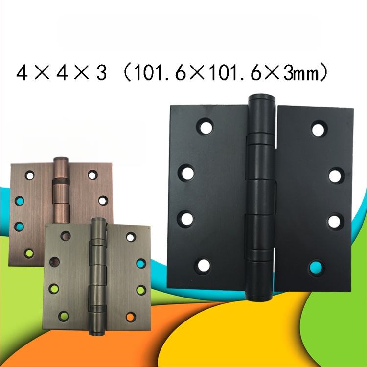 Pánt na drevené dvere z nerezovej ocele — jednoduchý štýl, leštený + elektroplátovaný povrch, značka STG, nerezová oceľ