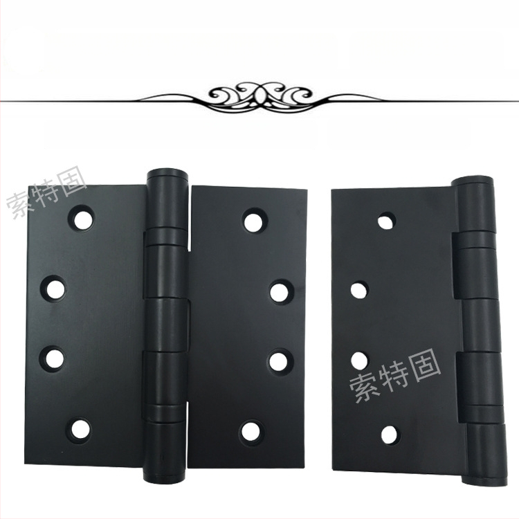 Pánt na drevené dvere z nerezovej ocele — jednoduchý štýl, leštený + elektroplátovaný povrch, značka STG, nerezová oceľ