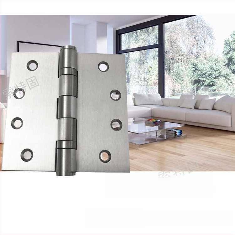 Pánt na drevené dvere z nerezovej ocele — jednoduchý štýl, leštený + elektroplátovaný povrch, značka STG, nerezová oceľ