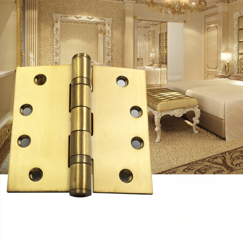 Pánt na drevené dvere z nerezovej ocele — jednoduchý štýl, leštený + elektroplátovaný povrch, značka STG, nerezová oceľ