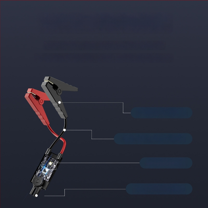 Auto núdzový štartér s vstavanou pumpou na vzduch, 220W, dvojvalcový kompresor, prietok vzduchu 30 L/min, digitálny displej, USB napájanie