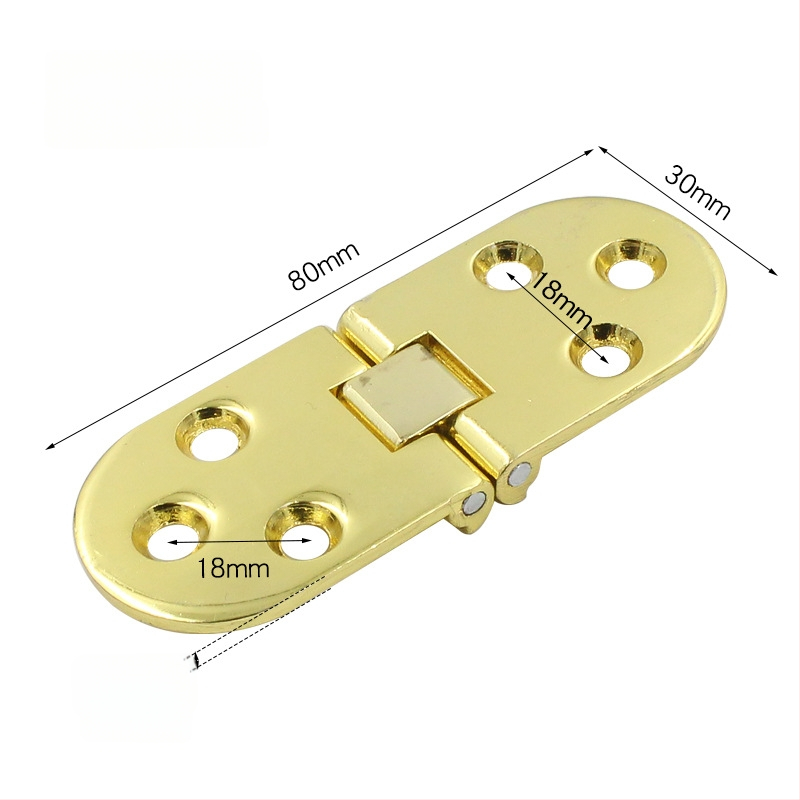Tuhý okrúhly šarnír, skladací vrchný diel, model 3+6, materiál: zliatina zinku/nerezová oceľ, lesklý povrch, moderný minimalistický štýl