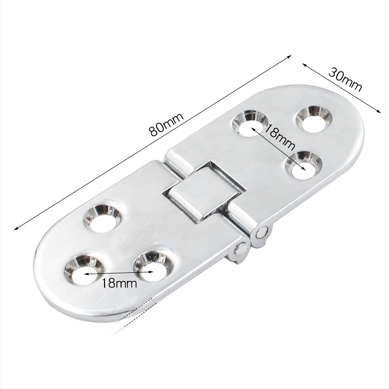 Tuhý okrúhly šarnír, skladací vrchný diel, model 3+6, materiál: zliatina zinku/nerezová oceľ, lesklý povrch, moderný minimalistický štýl