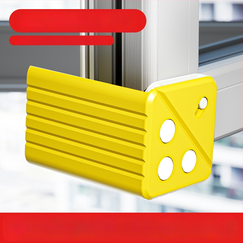 Hlinírový ochranný roh okna s plným krytím, proti kolízii, pre vnútorné otváranie okien, súprava ochrany dverí a okien, so dvomi magnetmi