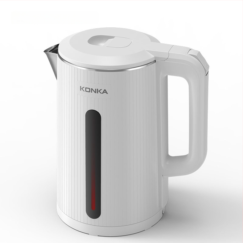 Elektrický rýchlovarný hrniec 1.8L, nerezová oceľ, spodné vykurovanie, 1500–2000W, automatické vypnutie