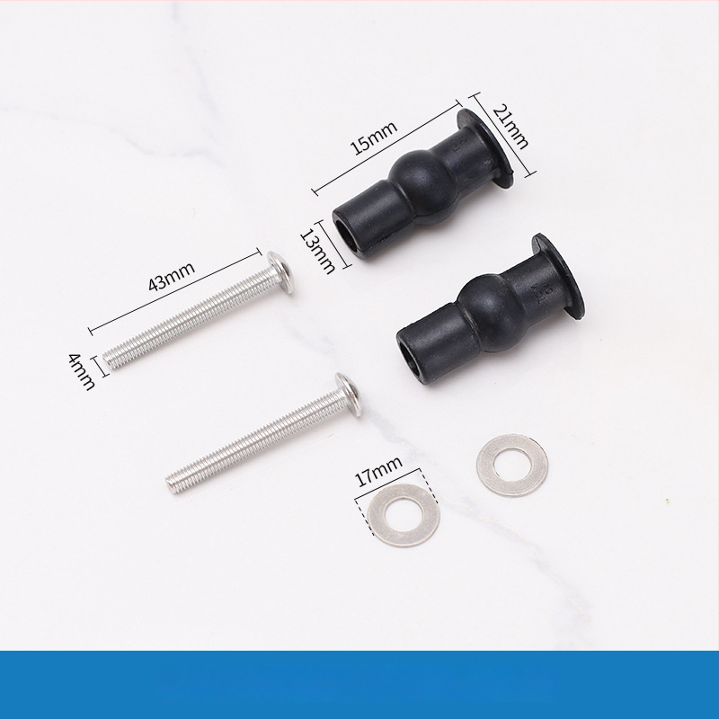 Rozdeľovací skrut pre upevnenie veka toalety – meď a nerezová oceľ, modely B801/B802/B803/B804, značka Group Technology Bathroom, štýl Štandardný/Moderná jednoduchosť