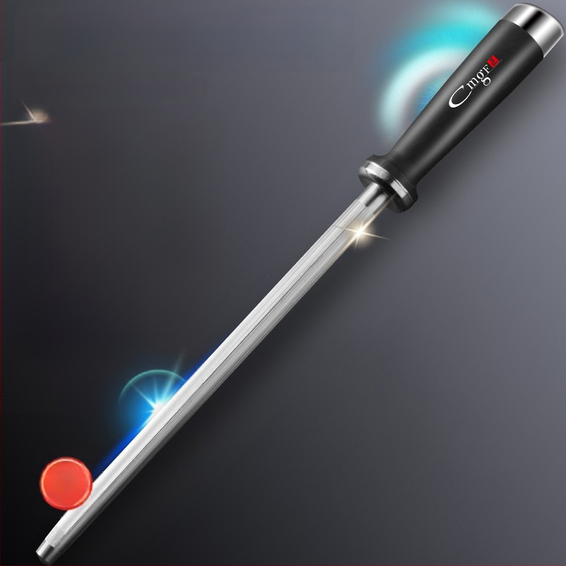 Diamantová brúsna tyč pre mäsiara – viacúčelový nástroj na ostrenie nožov, vlastné logo, spracovanie na objednávku, uvedenie 2024, pôvod Čína