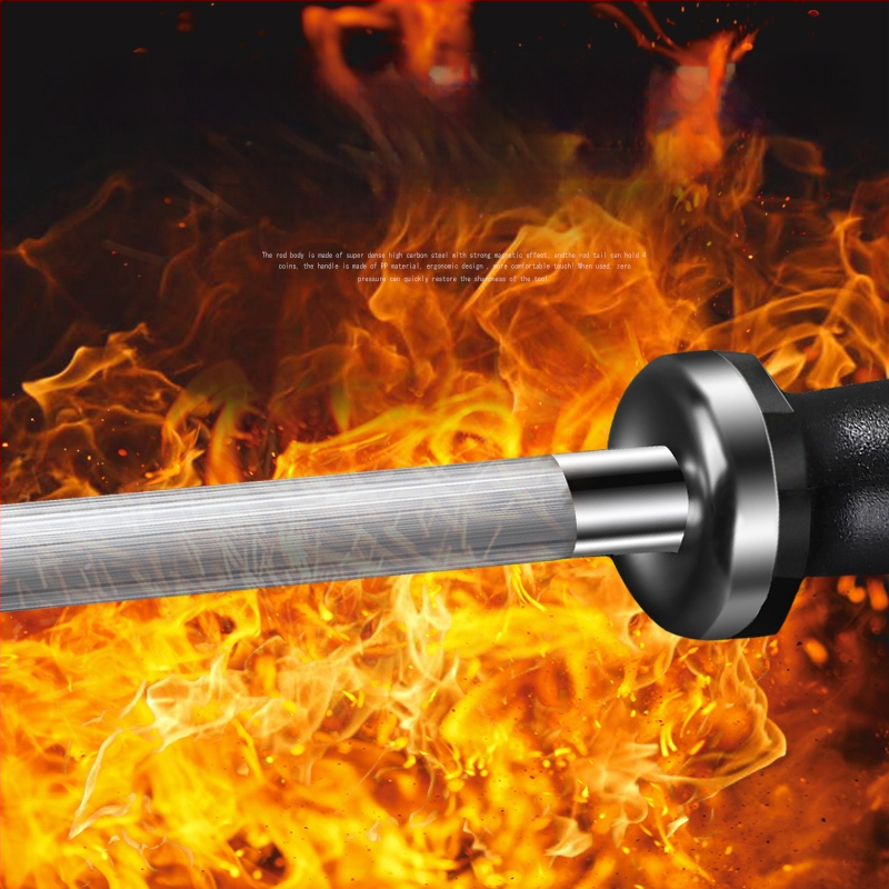 Diamantová brúsna tyč pre mäsiara – viacúčelový nástroj na ostrenie nožov, vlastné logo, spracovanie na objednávku, uvedenie 2024, pôvod Čína