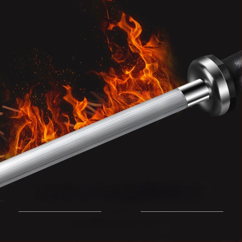 Diamantová brúsna tyč pre mäsiara – viacúčelový nástroj na ostrenie nožov, vlastné logo, spracovanie na objednávku, uvedenie 2024, pôvod Čína