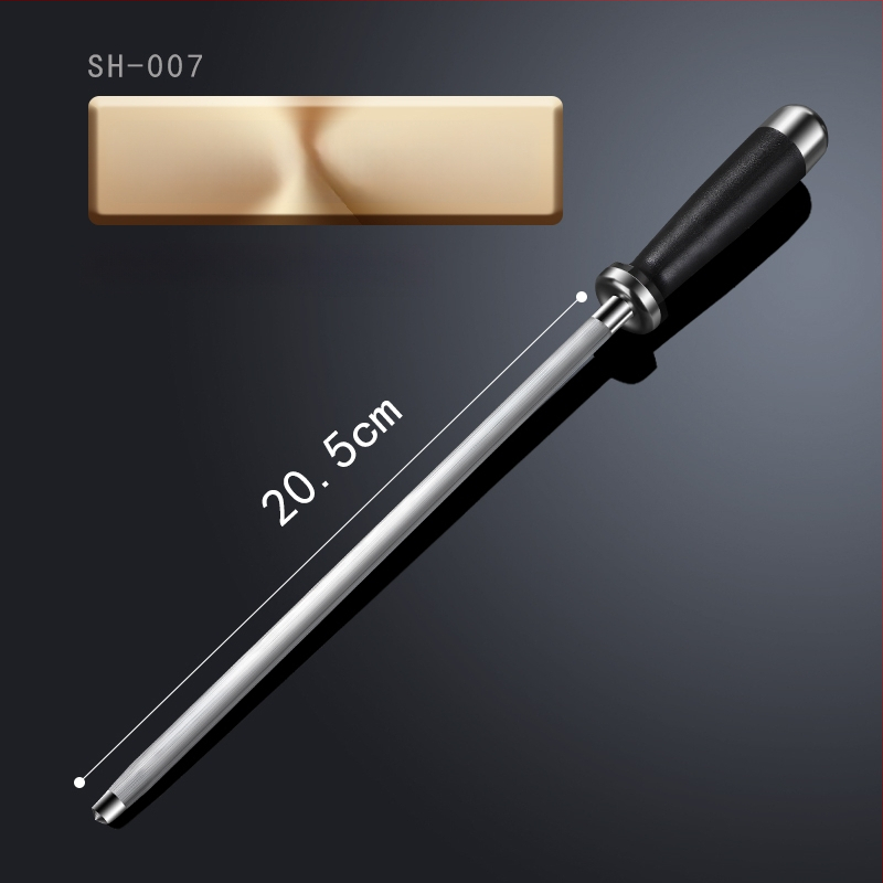 Diamantová brúsna tyč pre mäsiara – viacúčelový nástroj na ostrenie nožov, vlastné logo, spracovanie na objednávku, uvedenie 2024, pôvod Čína