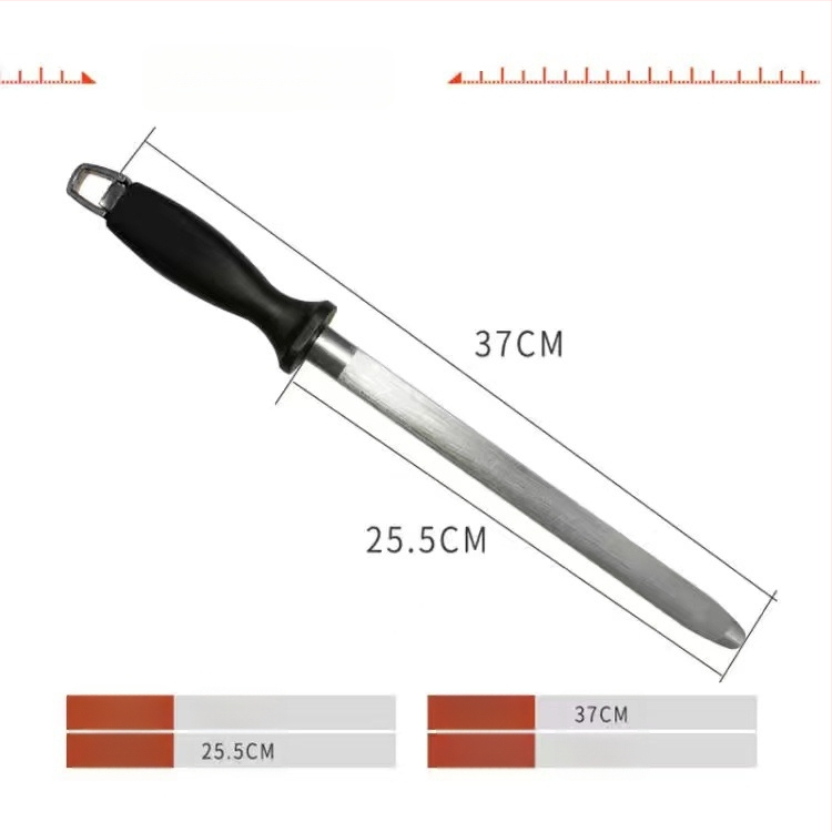 Plochý prút na ostrenie nožov – ručné ostrenie, vysokouhlíková oceľ, značka Xu Niu, moderný minimalistický dizajn, uvedený na trh jar 2020