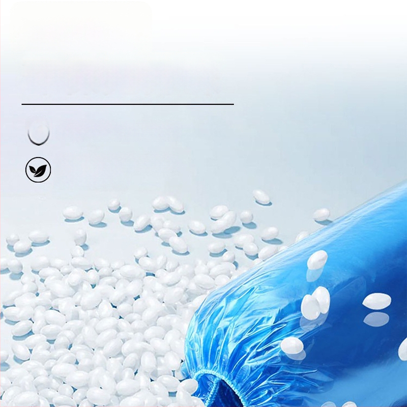 Jednorázové PE návleky na topánky, odolné voči prachu a ochranné, hrubé plastové návleky, univerzálna kompatibilita