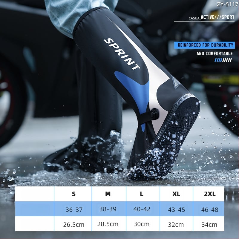 Návleky na topánky – PVC, Vysoké, Nepremokavé, Protišmykové, Odolné voči opotrebeniu