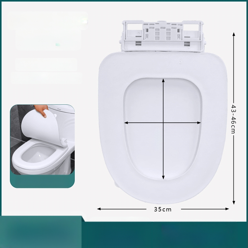 Kryt toaletnej sedadla EVA pena - nastaviteľný rozstup otvorov 11–17, Model 025, Štýl: štandardný, moderný a minimalistický