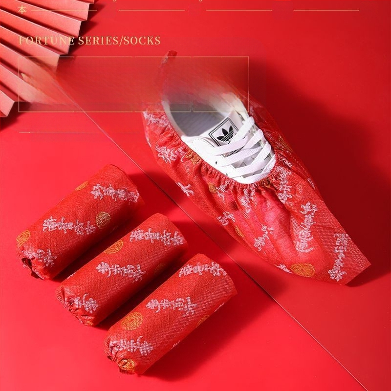 Jednorázové návleky na obuv z netkaného textilu pre dospelých – zosilnené, odolné voči prachu, s motívom zajačika