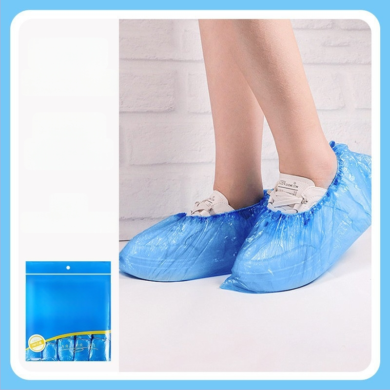 Jednorazové návleky na topánky z netkaného materiálu s potlačou, zosilnené protišmykové, vnútorné použitie, s vzorom medvedďa