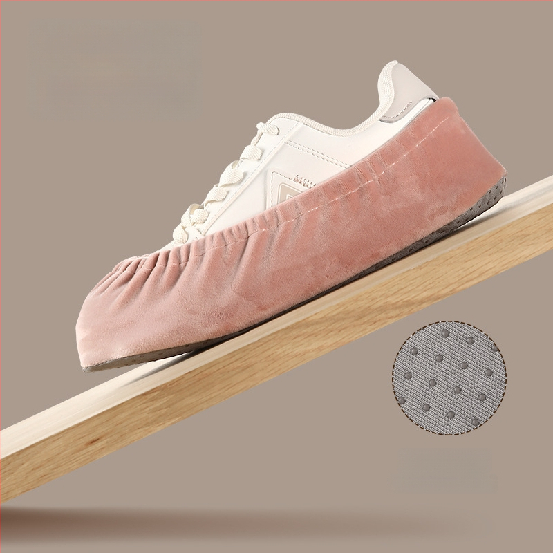 FaSoLa Velúrové návleky na topánky, hrubšie – na vnútorné prostredie, protiskúšavé, odolné voči opotrebeniu; Materiál: Velúr; Balenie: 200 ks.