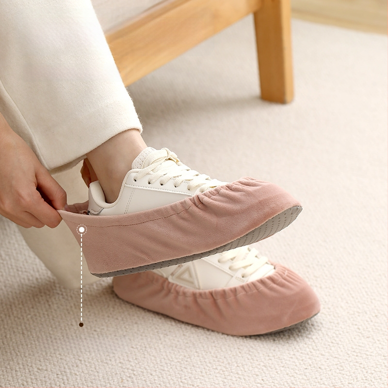 FaSoLa Velúrové návleky na topánky, hrubšie – na vnútorné prostredie, protiskúšavé, odolné voči opotrebeniu; Materiál: Velúr; Balenie: 200 ks.